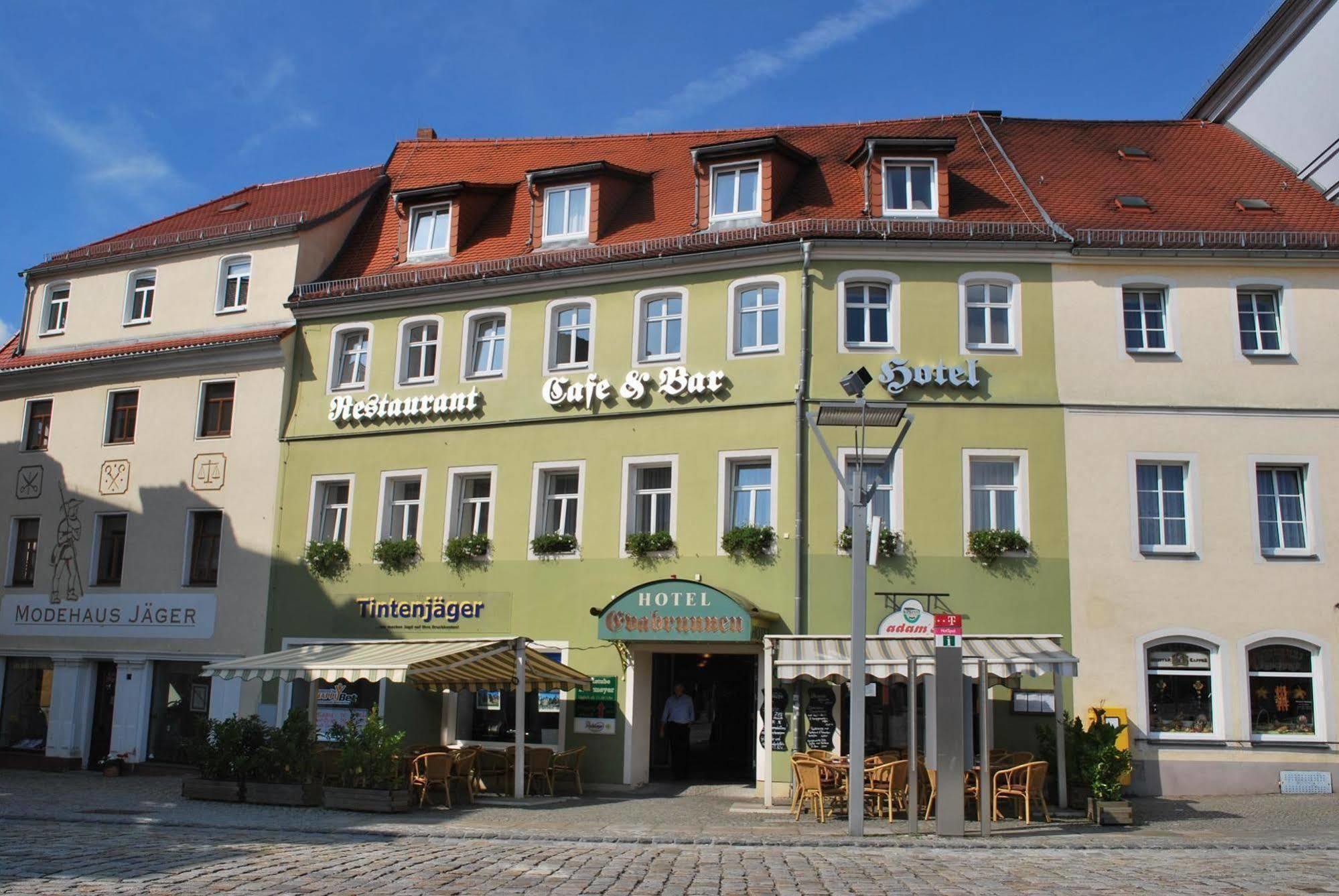 Hotel Evabrunnen Bischofswerda Bagian luar foto
